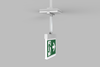 emergency luminaire AIEP white